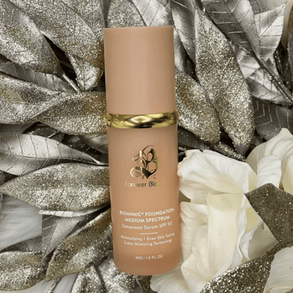 Forever Bloom-Base Biomimic 4 en 1 -Hidrata- Protege y Descubre!
