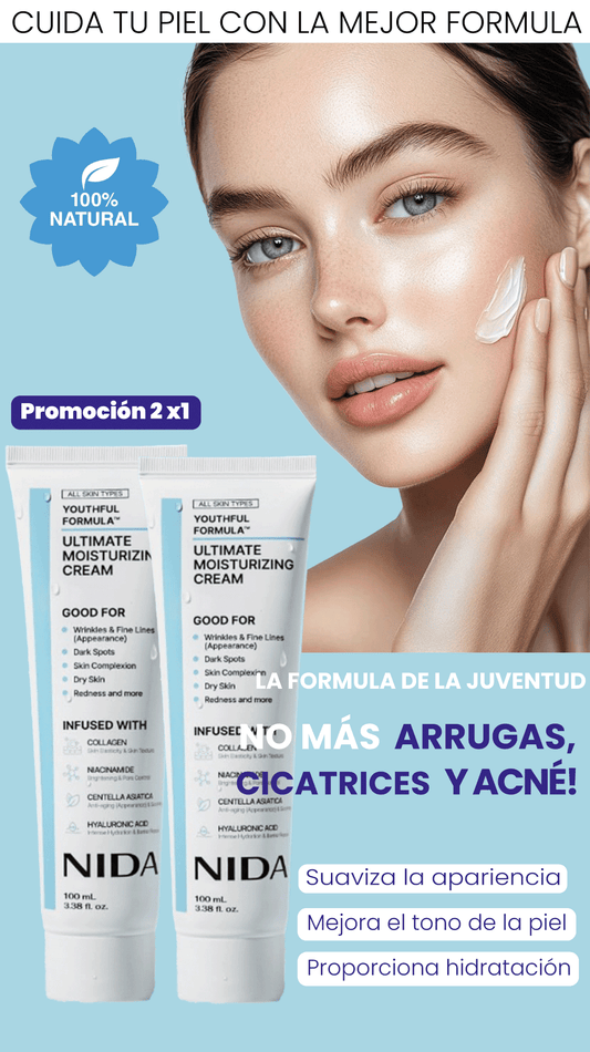 NIDA Ultimate Skin Care Coreano Profesional x 2 Unidades