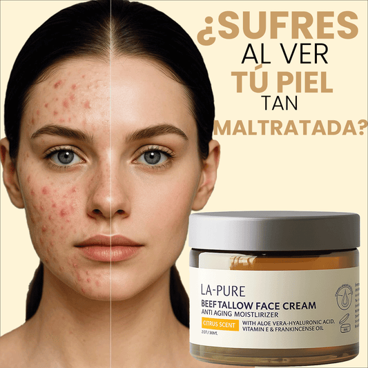 LA-PURE- Crema que repara y estimula la recuperación en tú piel