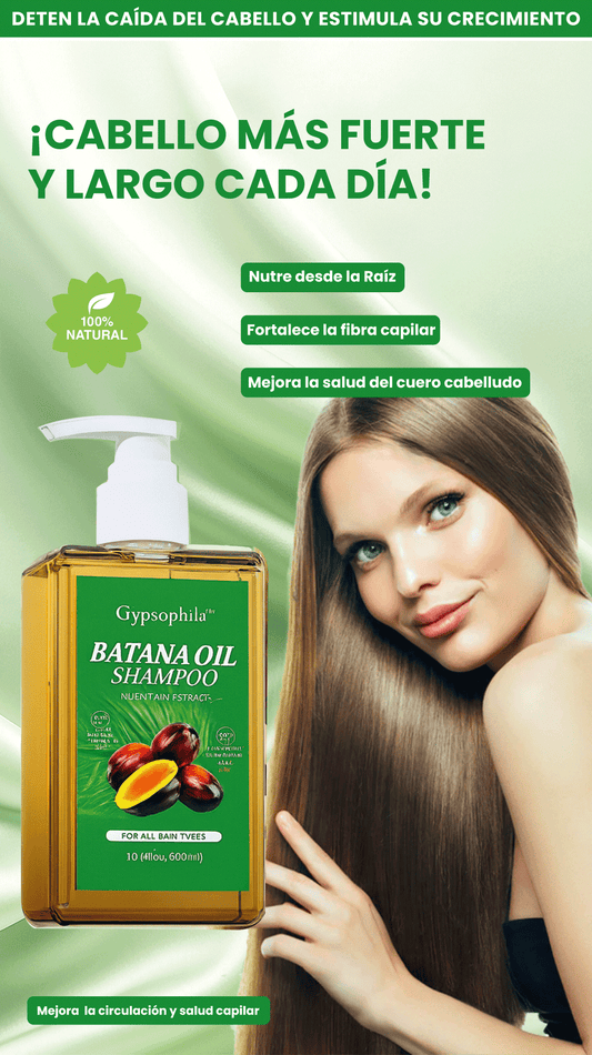 Batana Oil Shampoo- Frena la Caída del cabello y Fortalece su Crecimiento!