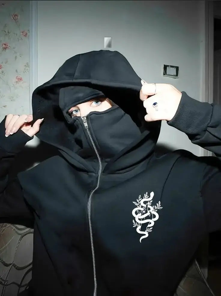 Hoodie Balaclava- Buzo de Alta Calidad-Presencia donde quiera que Vayas
